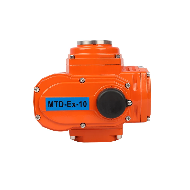 Explosion-Proof Motorized Electric Actuator 4-20mA Regulating Modulating Valve DC24V Valve 90 Degree Rotary Actuator