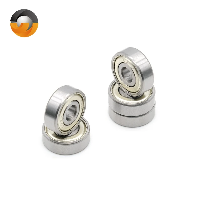 Rodamiento sellado de Metal y acero, ABEC-7 de rodamiento de alta velocidad de 7x22x7mm, 627ZZ (4 piezas), 627ZZ