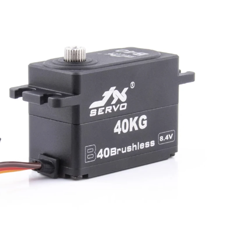 JX B40 40 كجم 8.4 فولت بدون فرش عزم دوران عالي جسم قصير أجهزة معدنية كاملة 1/8 1/10 جهاز تحكم عن بعد للسيارة RC #3