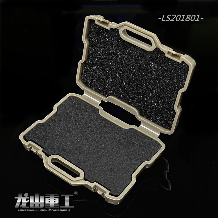 LS201801  1/6 Weapon Gun Box Weapon Case Rifle Suitcase Plastic Storage Box Model Figure