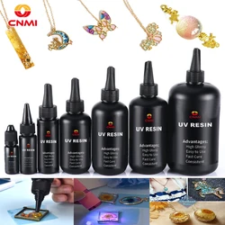 CNMI 10-100g Super Bonding UV Glue With Blue Light UV Welding Glue Kit Quick-Drying For DIY Repair Glass Metal Wood Stone Cer