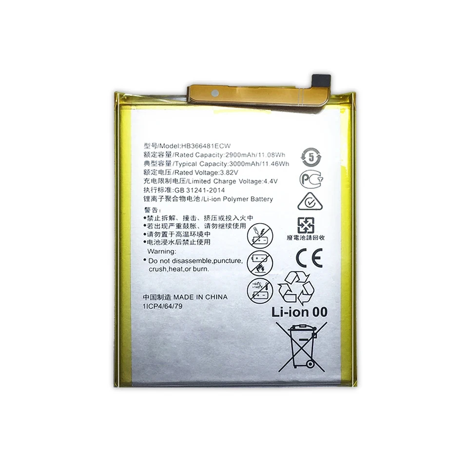 Battery For Huawei P8 P9 P10 P20 P30 P40 Pro lite Max Plus/P smart 2019/Y5 Y6 II Y7 Y9 pro Prime 2017 2018 2019/A199 C8815 G606