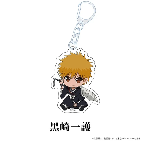 Anime Bleach: Thousand-Year Blood Acrylic Pendant Keychains  Accessories Car Key Chain Key Ring Phone Bag Hanging Jewelry Gifts