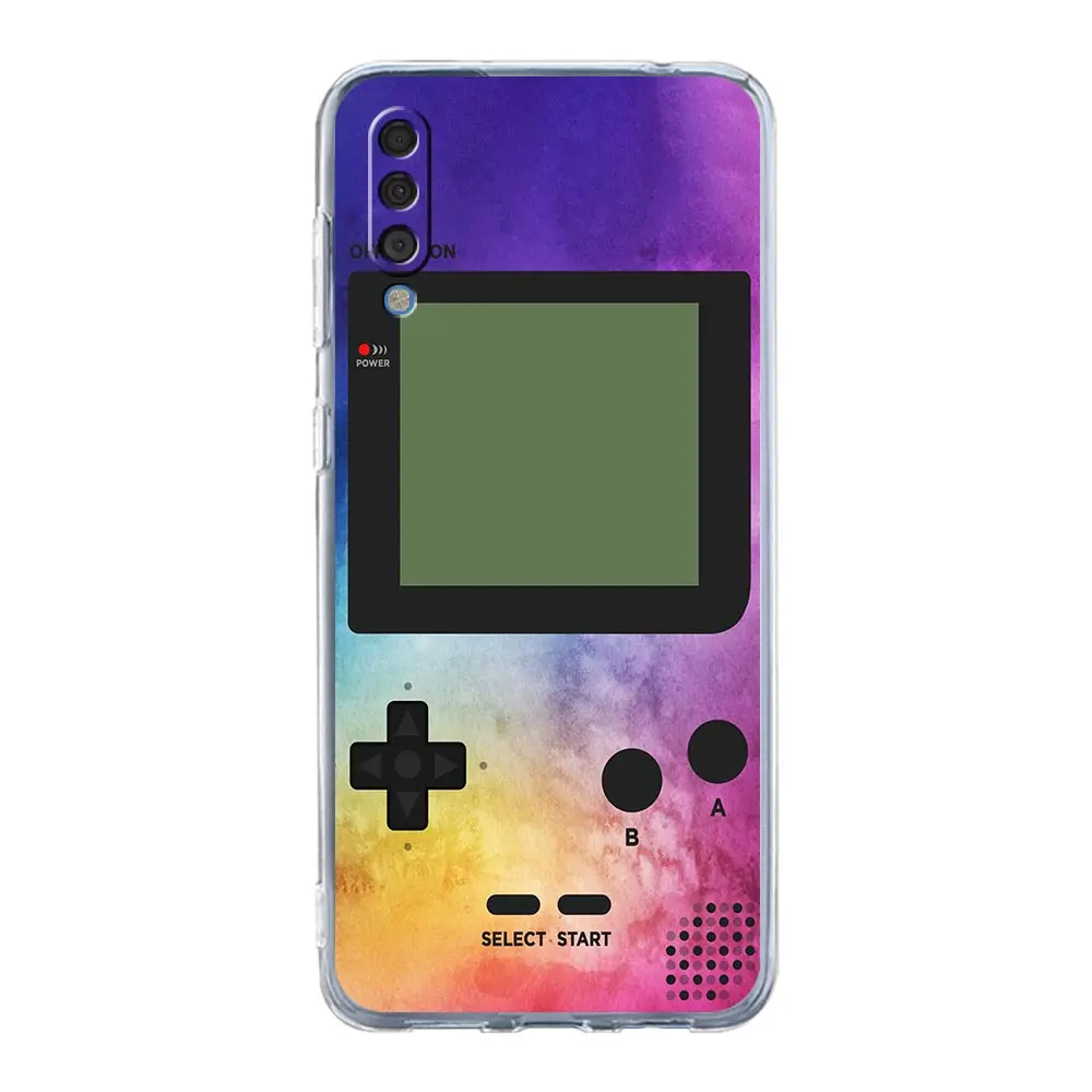 Capa de telefone para samsung galaxy a14 a50 a70 a30 a40 a20e a10s a20s a02s a04s a12 a22 a32 a34 a42 a52 5g a54 gameboy boy game cover