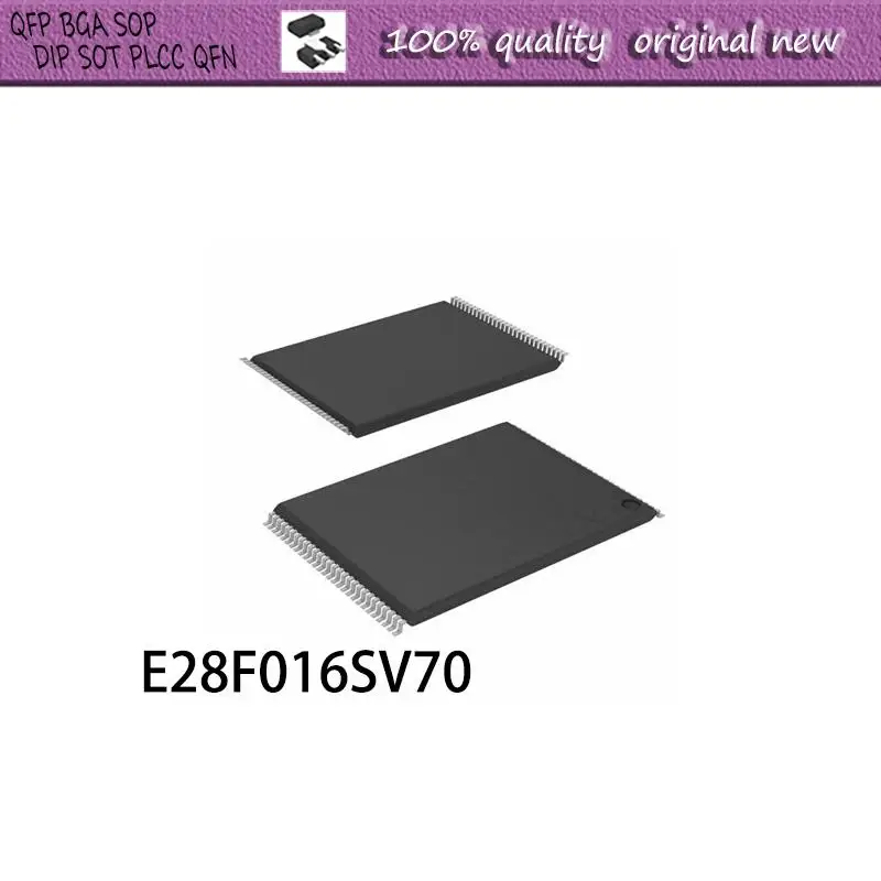 NEW  2PCS/LOT   E28F016SV70 E28F016SV  TSSOP-56