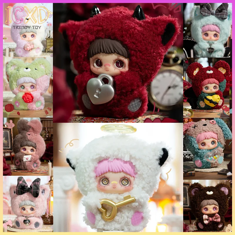 

New Genuine Maymei Love Never Ends Series Blind Box Plush Design Plush Toy Keychain Bag Pendant Decorative Holiday Gift