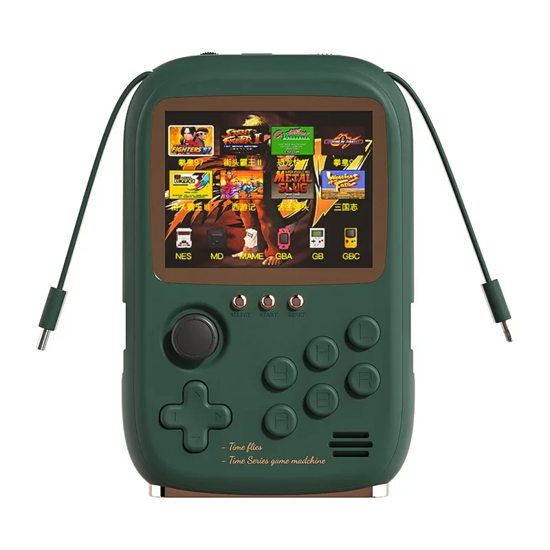 Ultra Helder 3.2 Inch Kleurenscherm 2023 Nieuwe Handheld Gameconsole Powerbank Kan Worden Aangesloten Op Een Tv Arcade Games Uit De Kindertijd