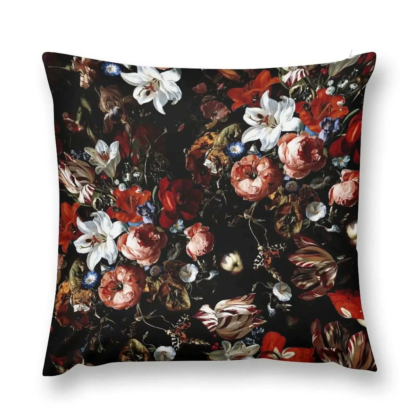 

Night Garden XXXVIII Throw Pillow Christmas Pillows pillow cover christmas pillow