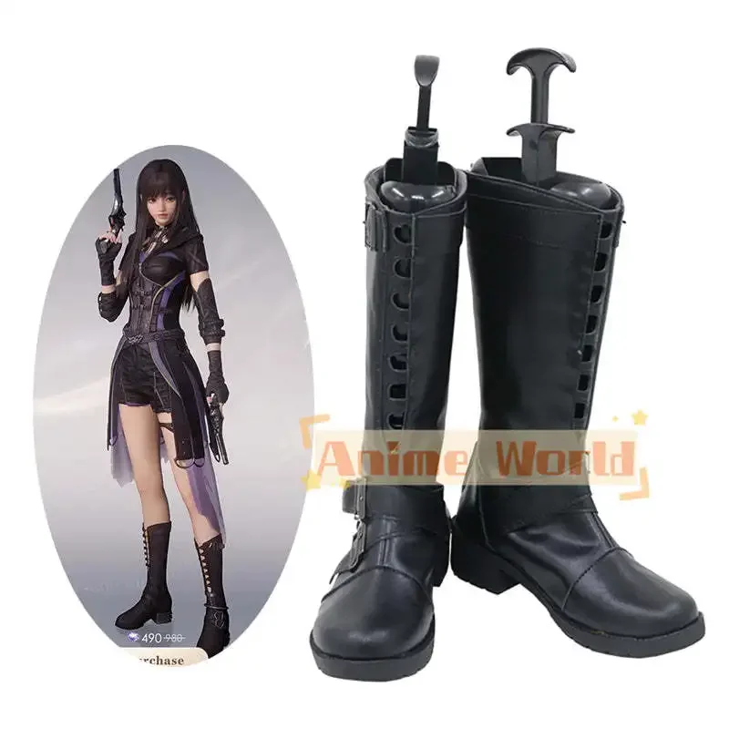 

Обувь для ночного прогулника «Любовь и главный космос», ботинки для косплея, карнавальные ботинки на Хэллоуин, индивидуальный заказ