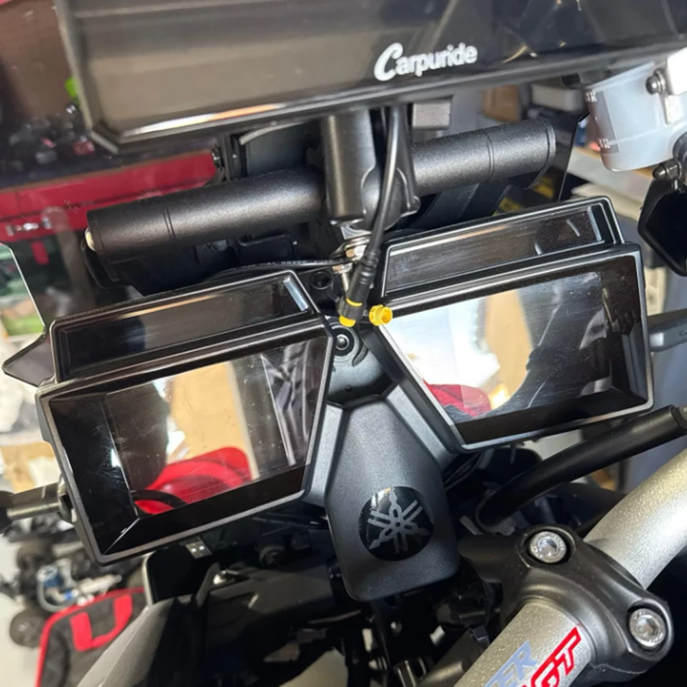 دراجة نارية اكسسوارات حامل هاتف حامل لتحديد المواقع والملاحة قوس تمديد بار لتحديد المواقع جبل لياماها الراسم 900/GT الراسم 9/GT