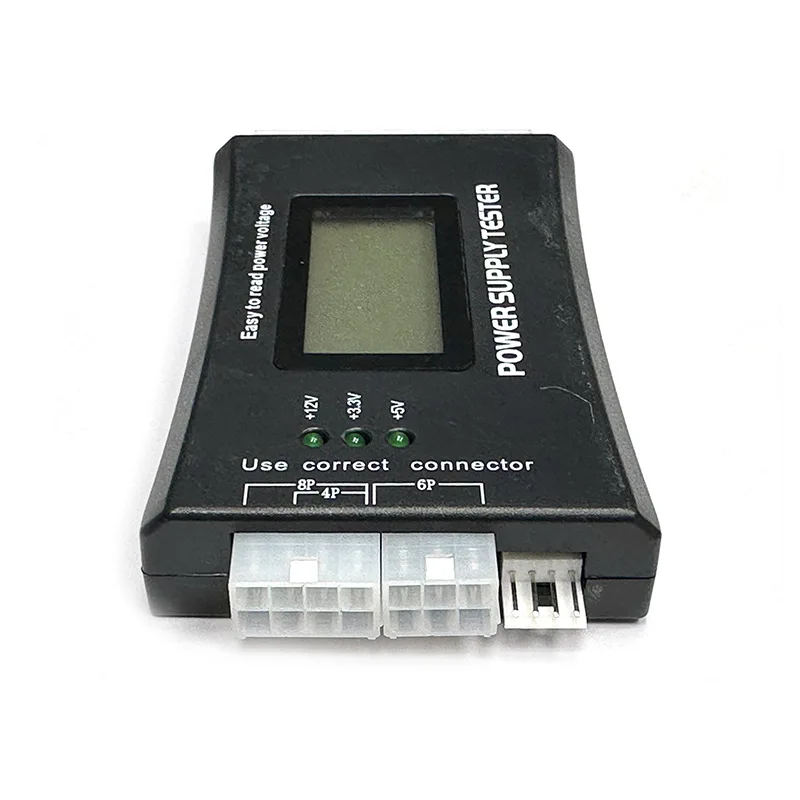 Digital LCD Display PC Computer 20/24 Pin LCD Power Supply Tester Check Atx Source Tester Power Measuring Diagnostic Tester Tool