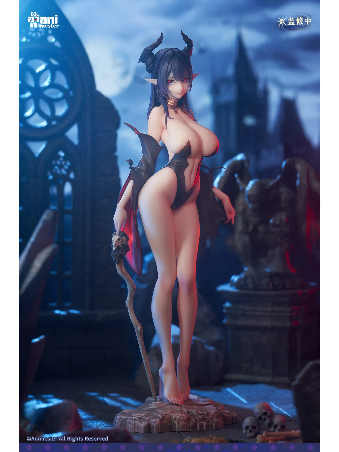 

Коллекционная фигурка Лилианы, Демона-Суккуба, аниме-статуэтка из ПВХ, украшение для рабочего стола для фанатов аниме и коллекционеров