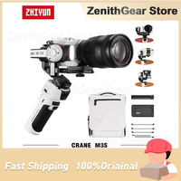 ZHIYUN Official CRANE M3S Handheld Camera Stabilizer Gimbal Bluetooth Shutter Gimbals for Mirrorless Cameras for Sony Canon Niko