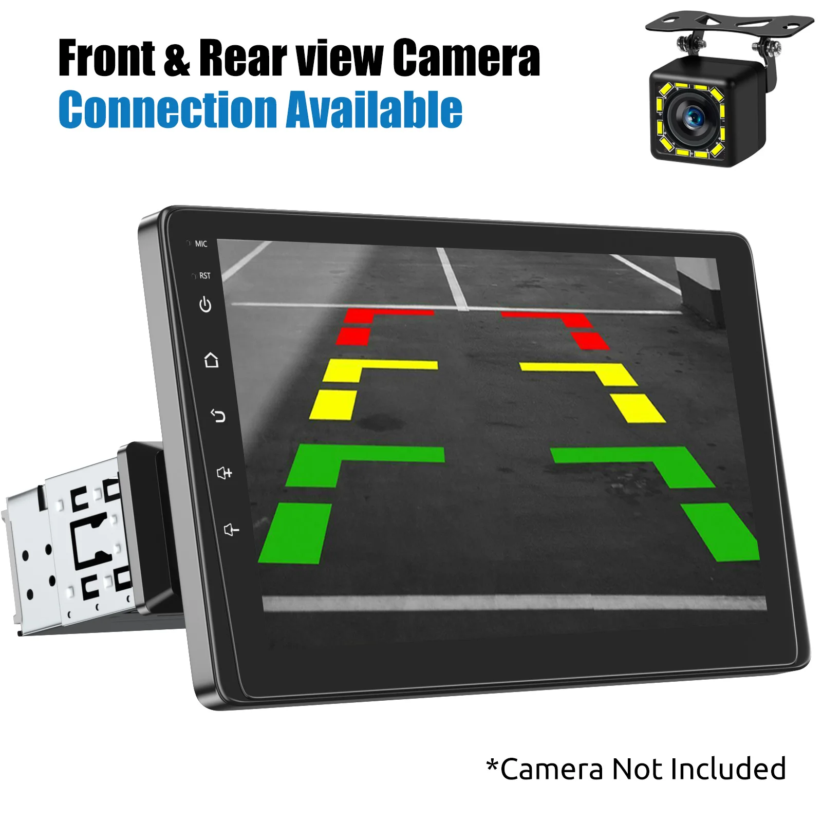 ESSGOO 9 "Single 1Din Autoradio Touch Screen Wireless Apple CarPlay e Android Auto Lettore MP5 Unità Principale Bluetooth FM SWC