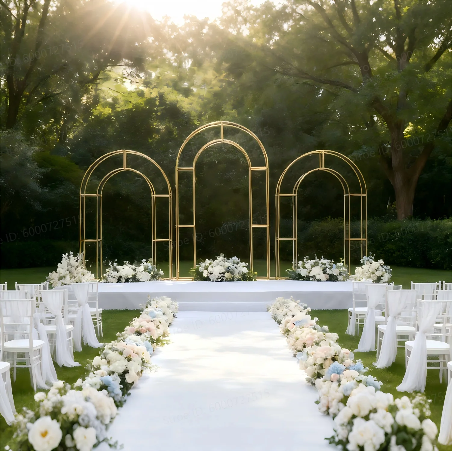 Shiny Gold Wedding …