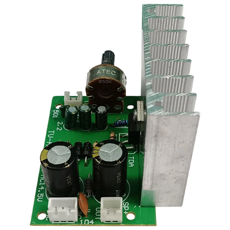 AMP 1875 AC15V * 2 30W Mini scheda amplificatore di potenza con radiatore mono piccola scheda amplificatore