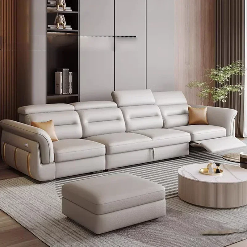 

Modern European Living Room Sofas Design Electric Lounges Puffs Living Room Sofas Recliner Women Sillon Cama Unique Furniture