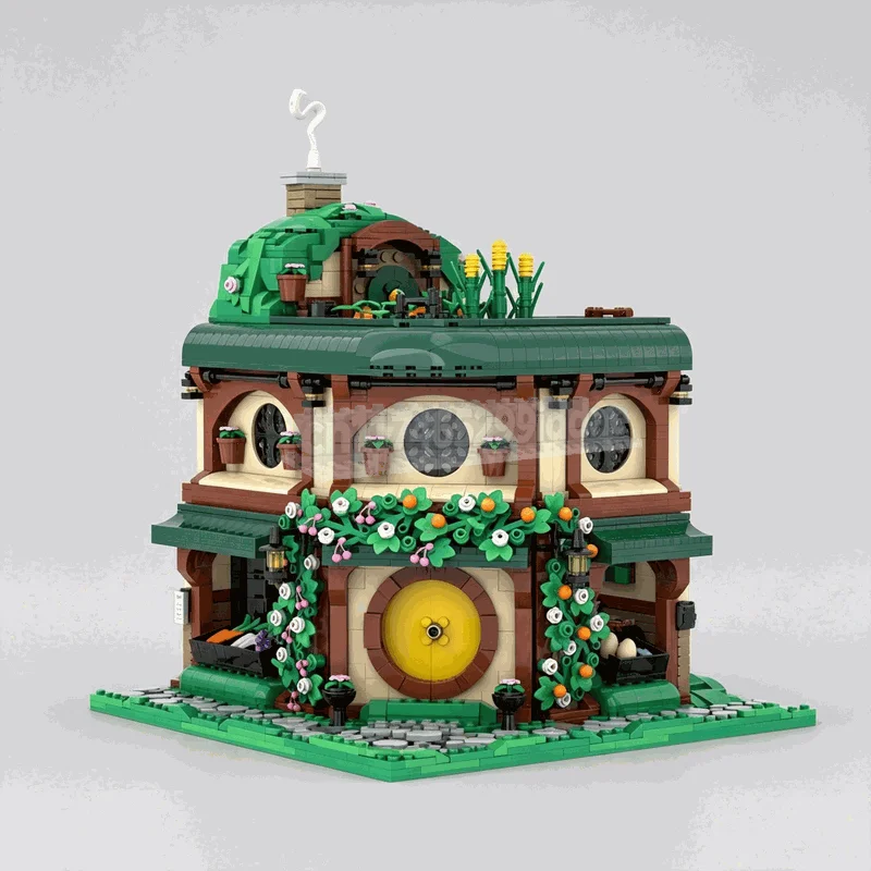 3697 PCS Groceries Modular MOC Creative Street View Model Custom Puzzle Architecture DIY Assembly Educational Toy Gifts Blocks