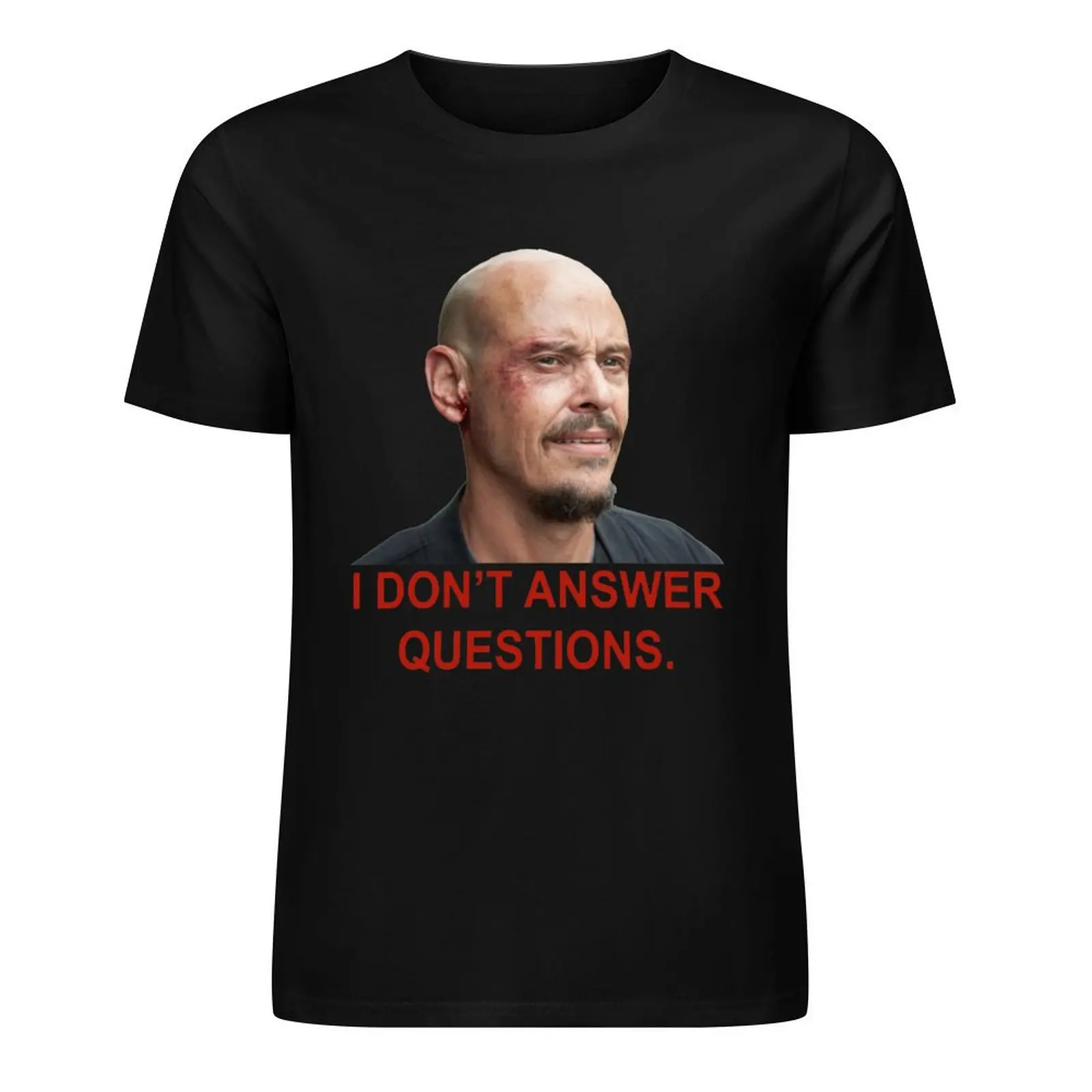 I don't answer questions T-Shirt vintage anime shirt cute tops sports fans oversized t shirt men