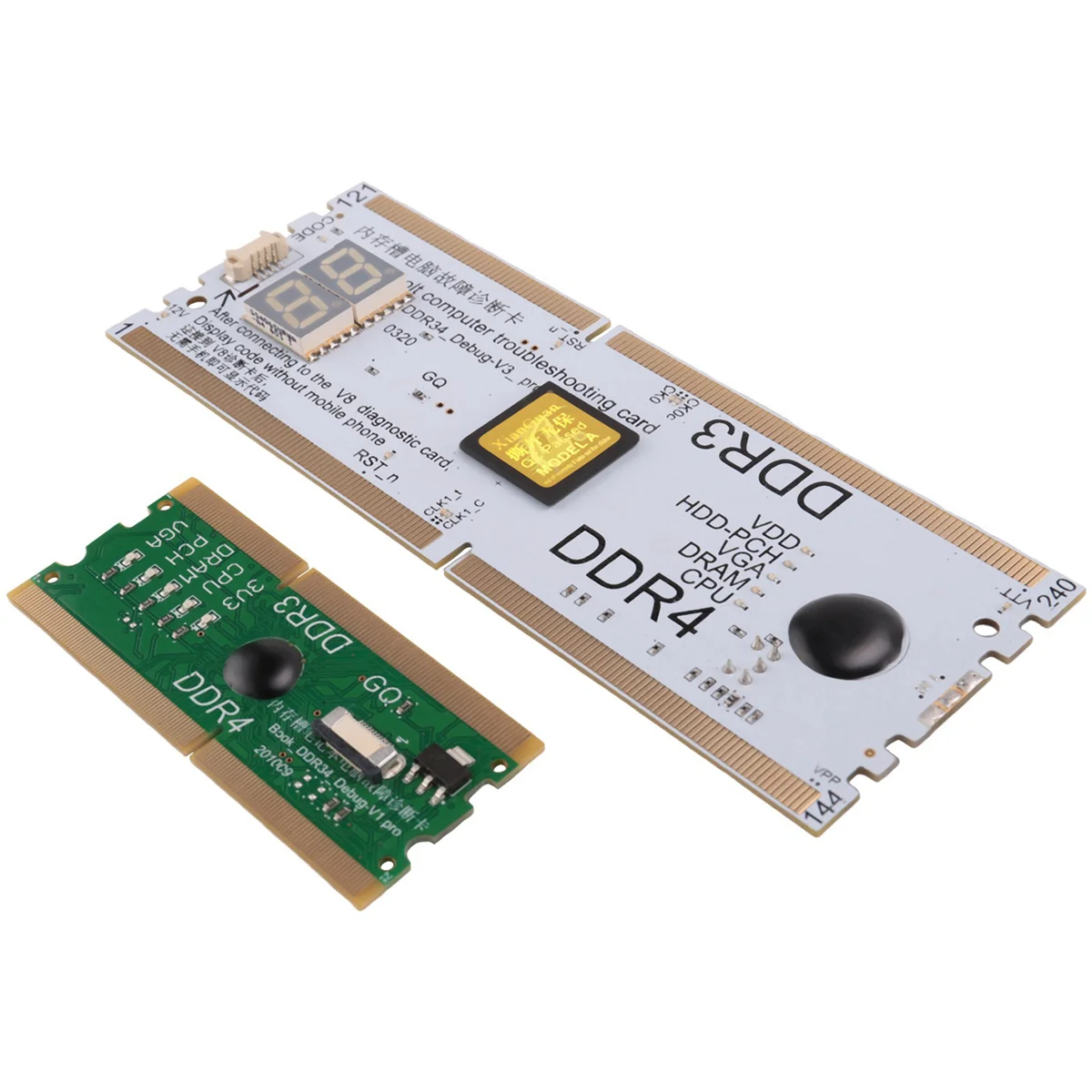 Imagem -06 - Depuração Diagnóstica Universal King Suporte para Cartão Postal v8 Laptop Desktop pc Pci Pci-e Minipci-e Lpc Ddr3 Ddr4