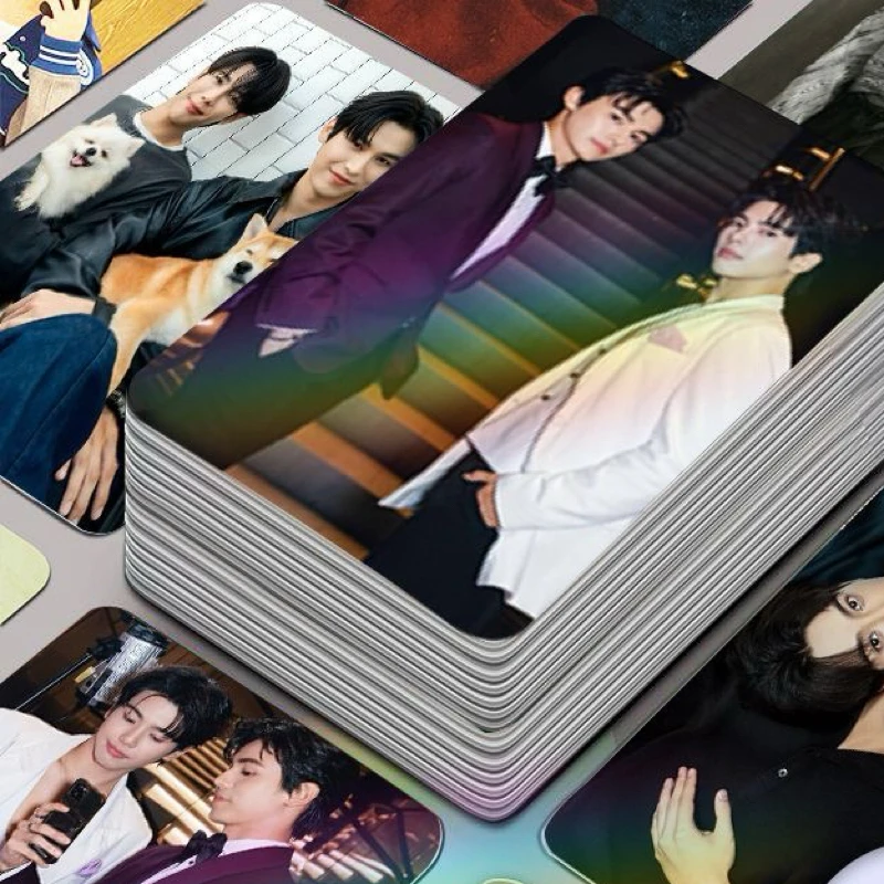 

30/50 шт. без повторения Jatae Ja Phachara Tae Weerapat Thai TV The Love Never Sets Drama Stills двусторонняя печать 3-дюймовая карта