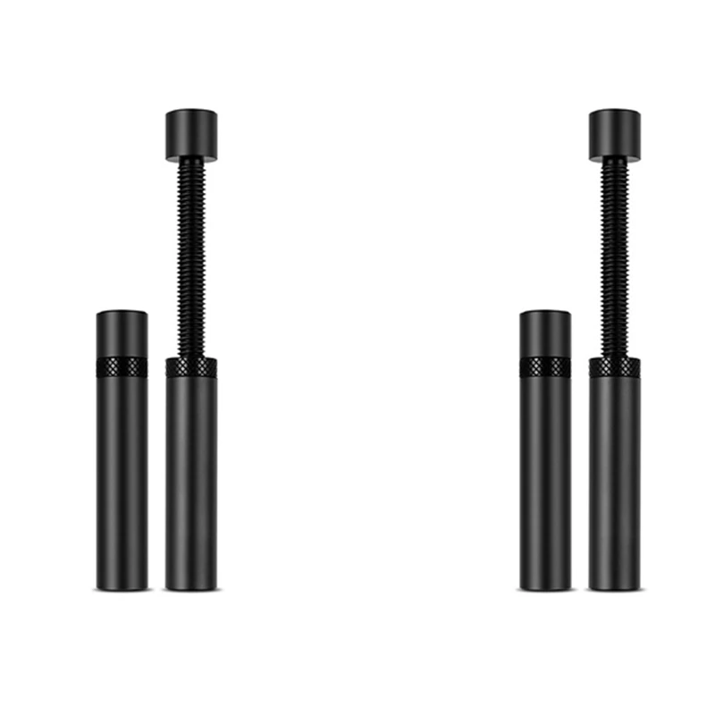 2X Graphics Card GPU Holder Adjustable Telescopic Rotary Screw Aluminum Alloy Video Card Sag Bracket Desktop(Plus)