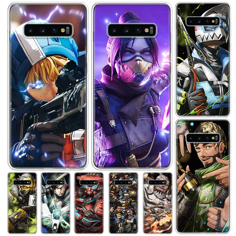 Apex Legends Cover For Samsung Galaxy S23 S22 S24 Ultra S21 Plus S20 FE Phone Case S10 + S10E S9 S8 Print Coque