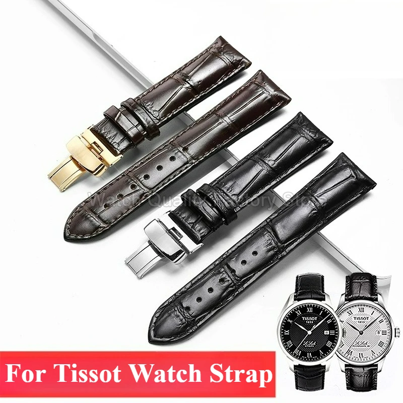 Ремешок для часов Tissot Le Locle Tulip Prudenza для T41006 T41 T006407B, исключительно прочный, роскошный, на ощупь 18, 19, 20, 21, 22 мм