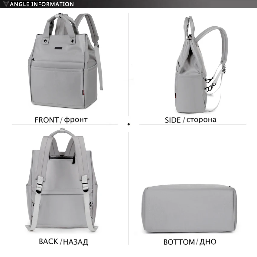 Mochila de tela Oxford impermeable para mujer, bolso cruzado Diagonal de hombro multifuncional, bolso Universal para ordenador portátil de viaje al aire libre para hombre