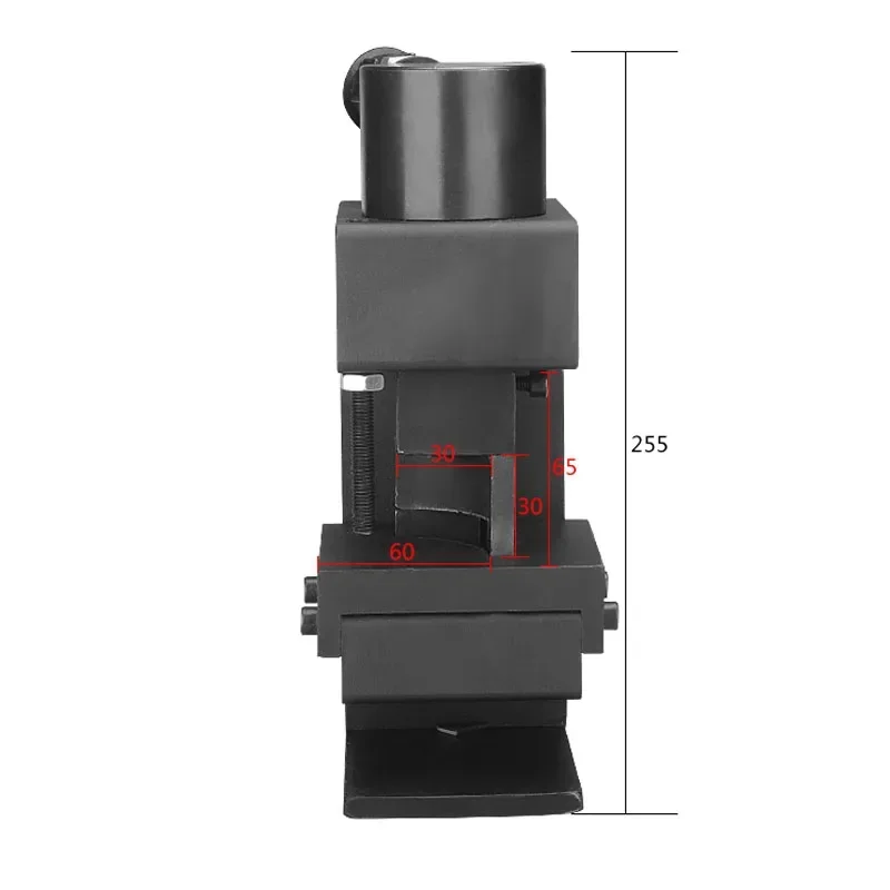 【Hot】220V NEW Hydraulic Chamfering hine Angle Iron Cutting Fillet Processing Trimming Split Angle Steel Cutting Arc Angle Spl