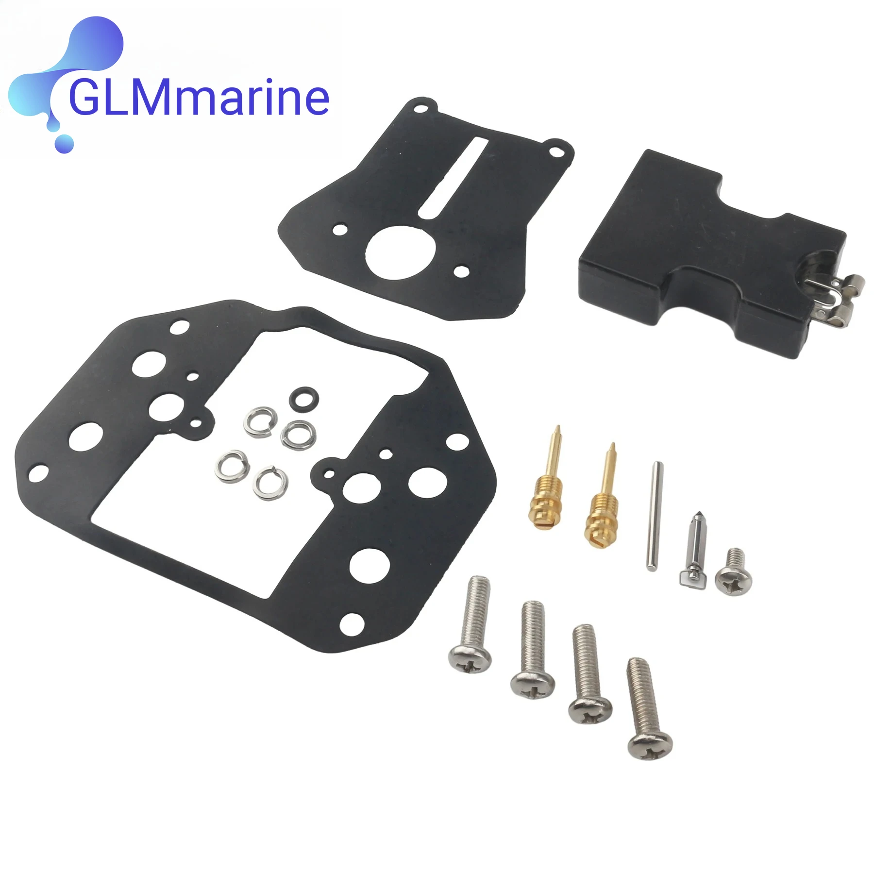 Carburetor Repair Kit Replacement Parts Fits for Yamaha 2 Stroke 40HP Marine Outboard Motors 6F6-W0093-00 6F5-W0093-00