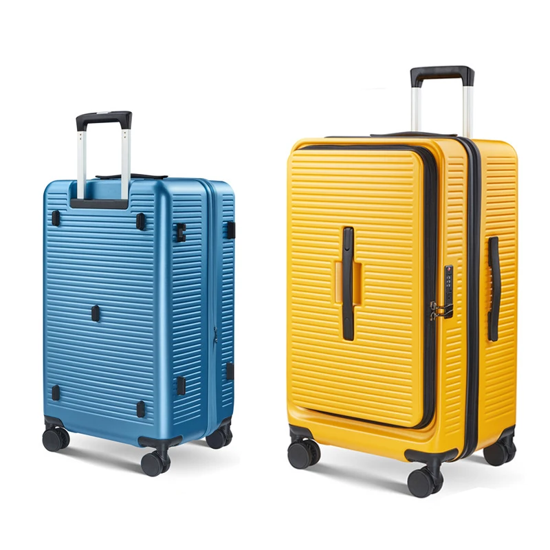 

Large Capacity Suitcase Sport Front Opening Luggage Expandable 30 inch TSA Customs Lock Wider Thicker Travel Suitcases Unise
