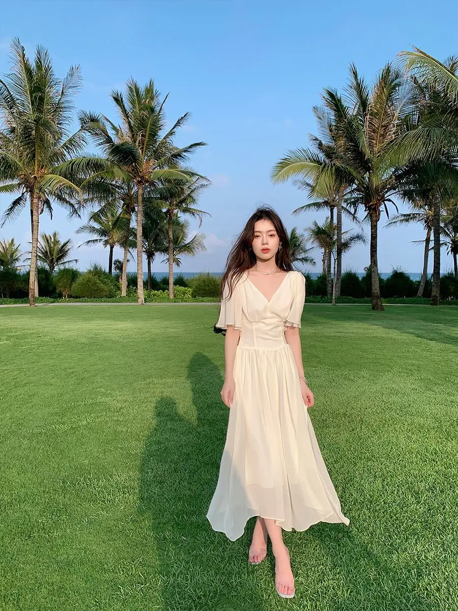 Vestidos femininos tule bordado em camadas maxi saia festival de música fada artística doce sonhador flowy estilo jovem único