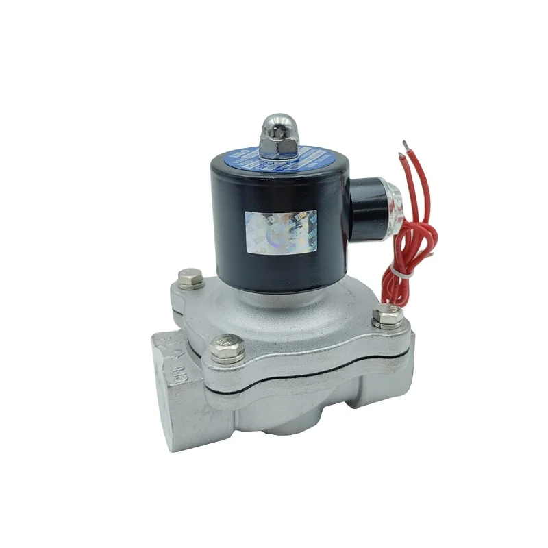 UWS-25 AC220 Stainless Steel Solenoid Valve Water Valve Pin Pneumatic Components