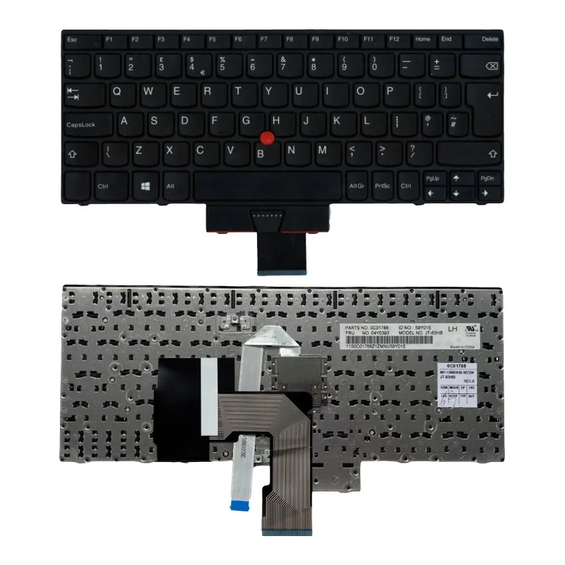 

Gray No Backlit Keyboard For Lenovo Thinkpad X131e X140e 04Y0394 04Y0380 04Y0386 04Y0342 04Y0354 04Y0388 04Y0393 04Y0408 04Y0403