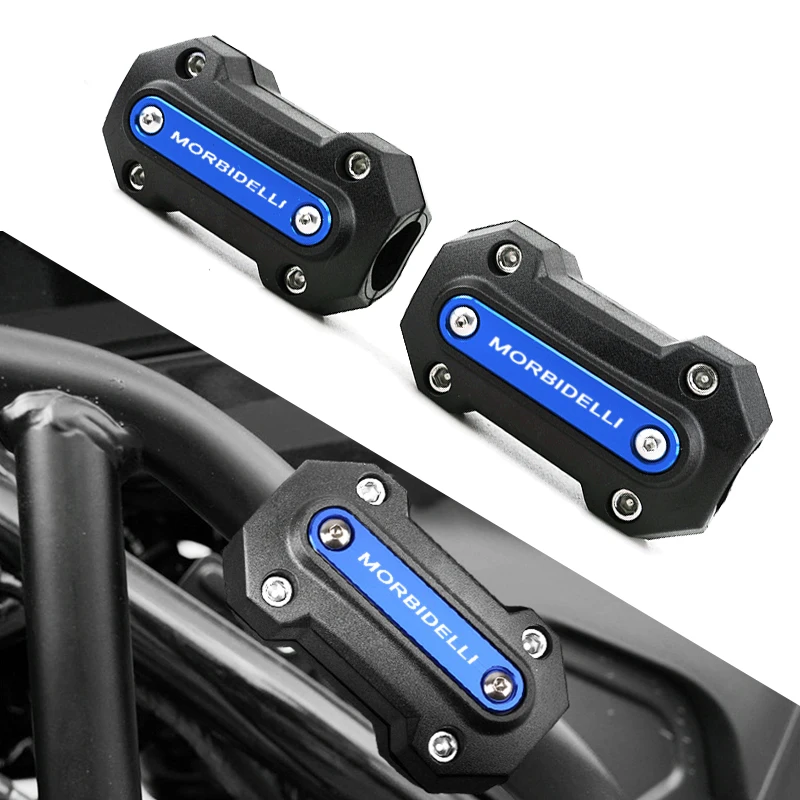 NEW For Morbidelli T1002VX T 1002 VX 2025 22/25/28mm Motorcycle Engine Crash Bar Protection Bumper Decorative Guard Block
