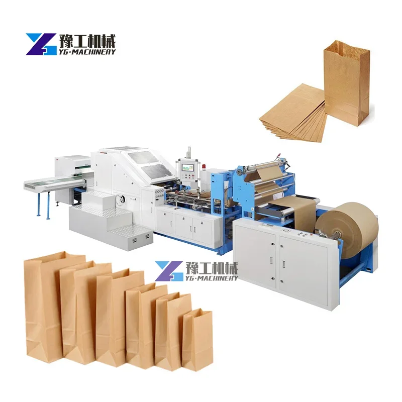 PP Polythene T Shirt Bag Making Machine Nylon Plastic Bag Production Machine Full Automatic Shopping Bags Making Machine