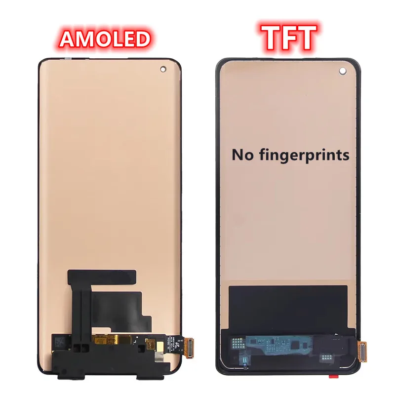 high quality AMOLED For OPPO Find X2 / Find X2 Pro LCD Display Screen +Touch Panel Screen Digitizer For OPPO X2pro CPH2025 LCD