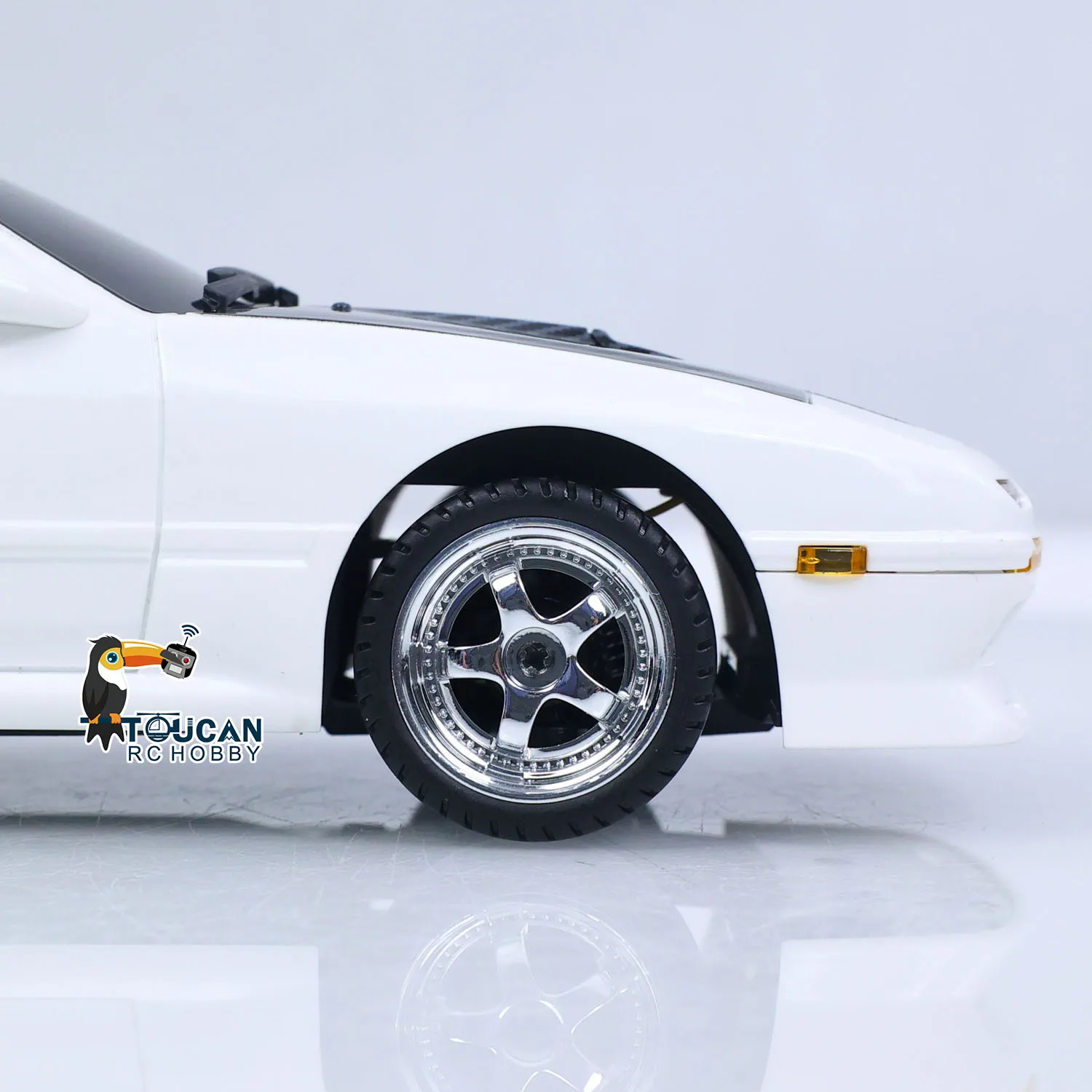 RC Mini Geschenk 1/18 Maßstab RTR Drift Hochgeschwindigkeitsauto RX7 RWD LDRC LD1802 Ferngesteuertes Rennfahrzeug mit Gyroskop und Lichtern – Detail 20