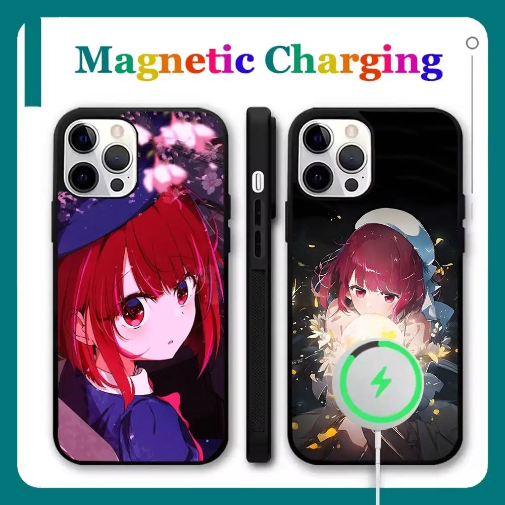 

O-Oshi No Ko Kana Arima Phone Case For iPhone 17,16,15,14,13,12,11,Pro,Max,Plus,Mini,Air,SE Magsafe Magnetic Wireless Charging