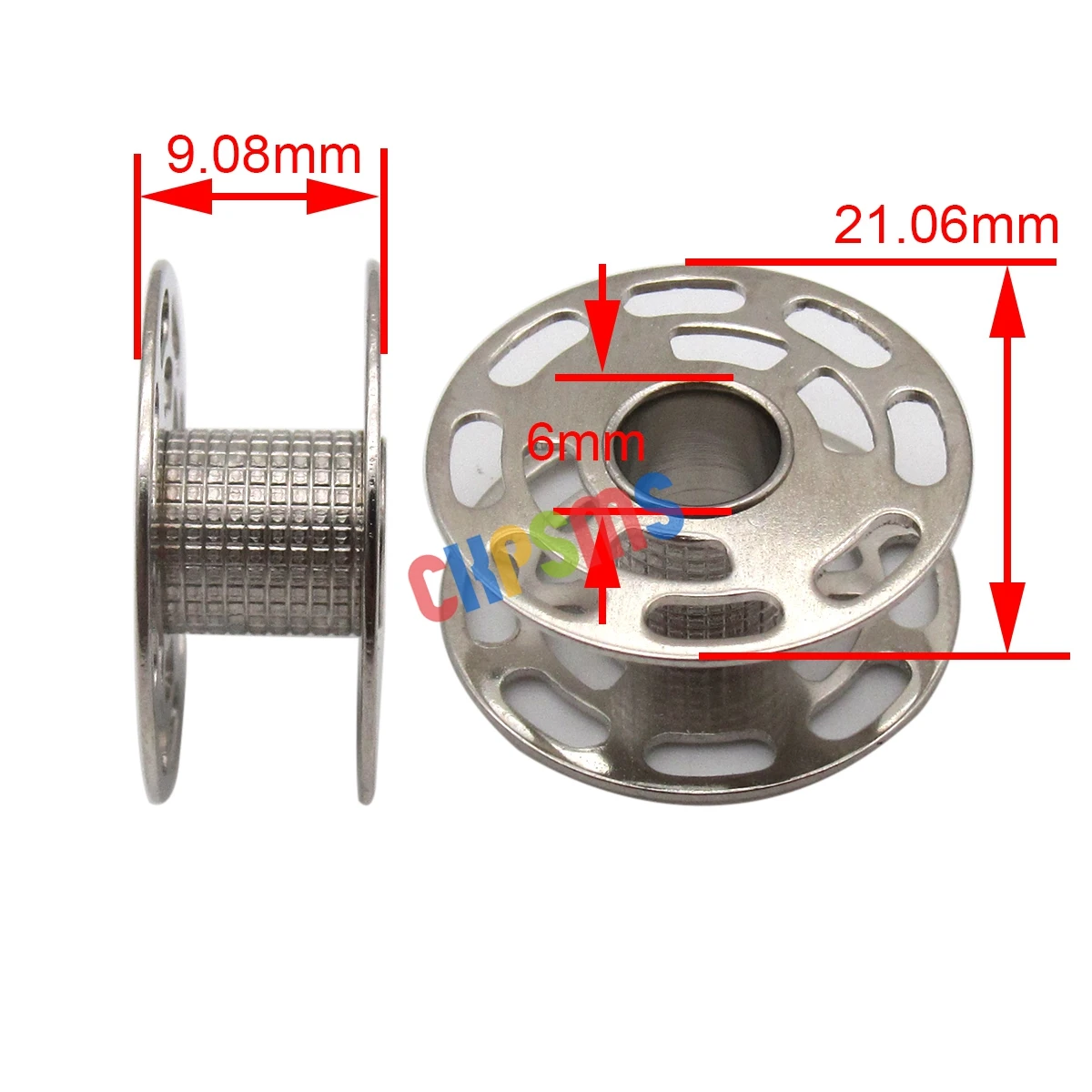 #0060265000 Steel Bobbins FOR Bernina 1000,1050,1070,1630,Artista 180,Artista 185,Artista 200,Artista 640,Artista 730,B560, B580