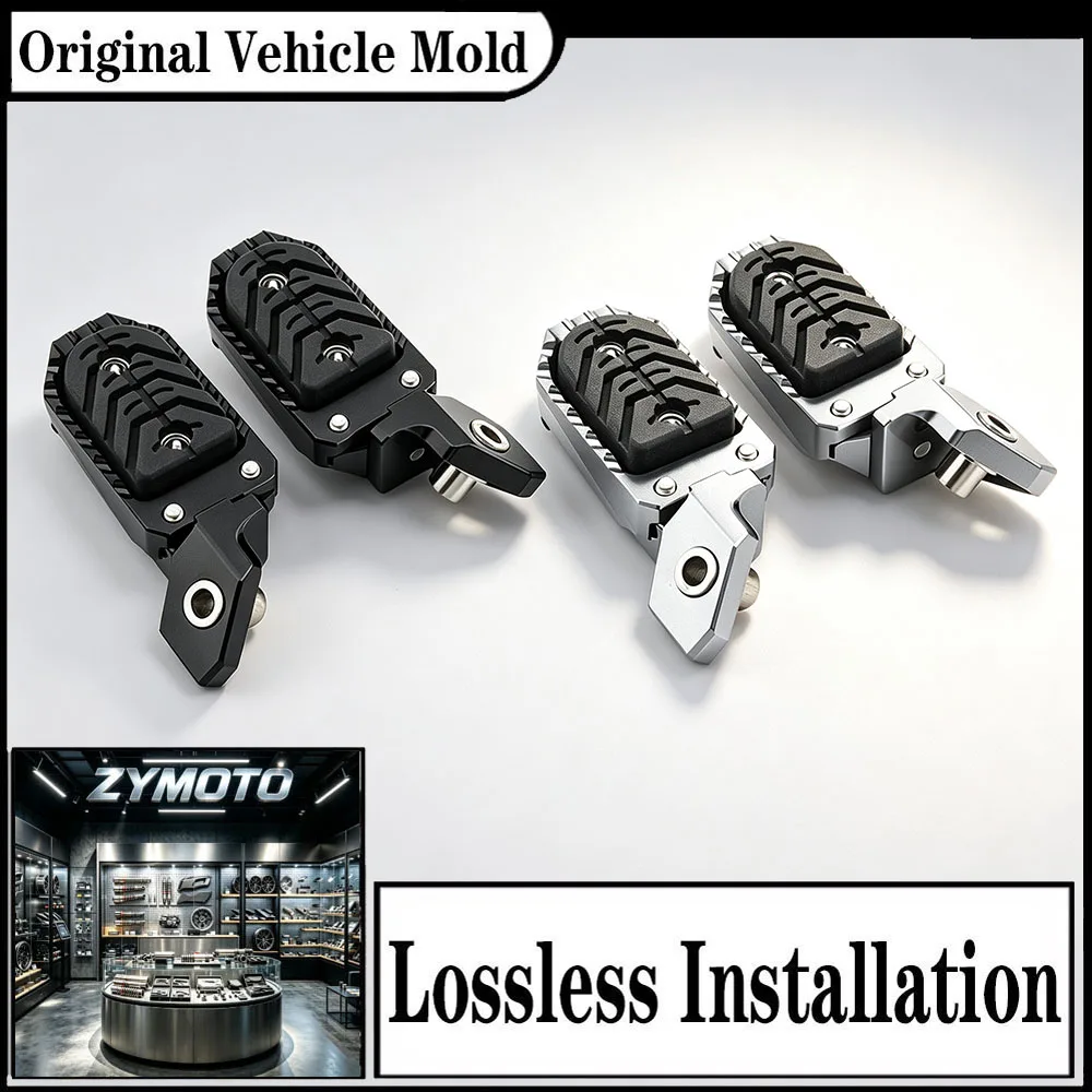 For BMW R1200GS R 1200 GS R1250GS R 1250 GS ADV Adventure 2013-2023 Adjustable Footrest Foot Peg Pedal Aluminum Titanium Kit
