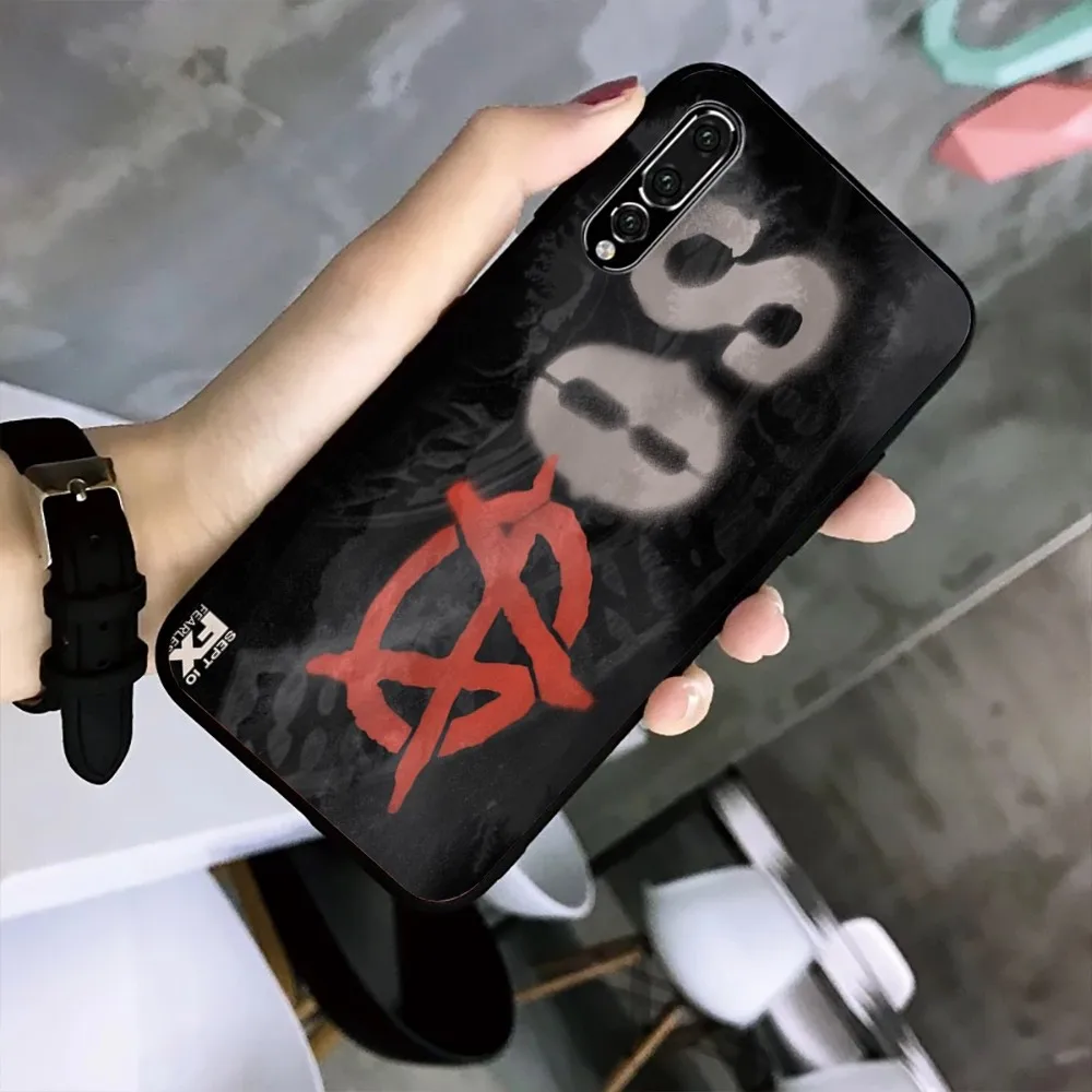 American TV Sons Of Anarchy Phone Case For Huawei Mate P10 P20 P30 P40 P50 Smart Z Honor 50 60 70 Pro Lite Black Case