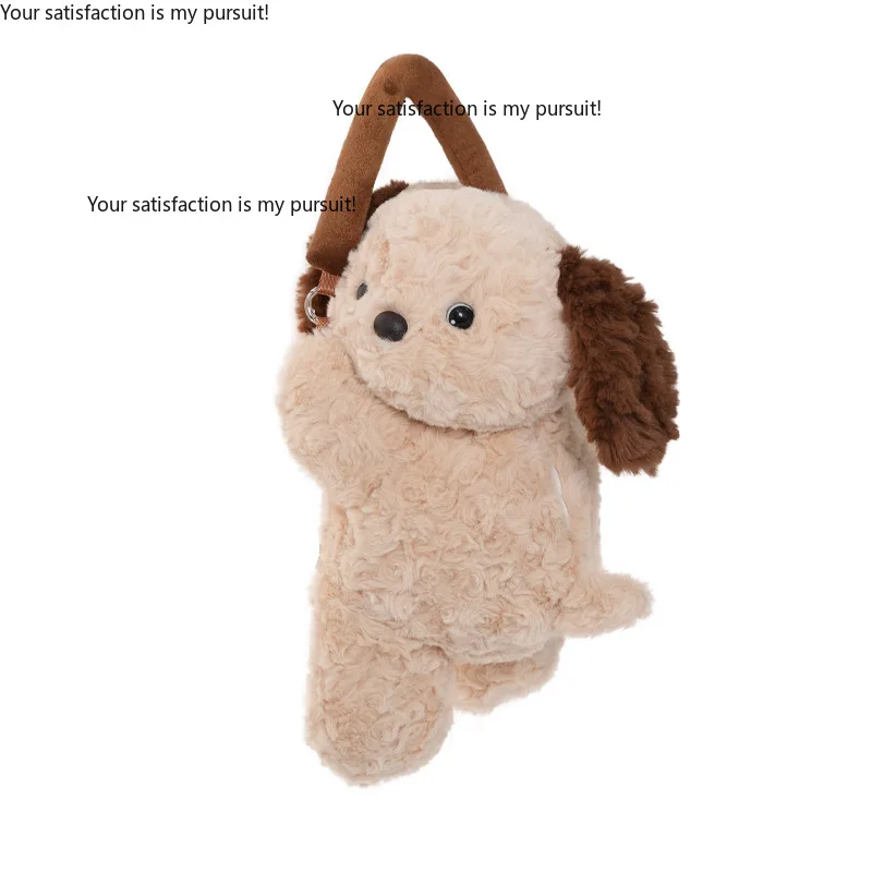 Cute Puppy Hanging Car Tissue Box Cartoon Auto Paper Storage Bag Car Interior Decor