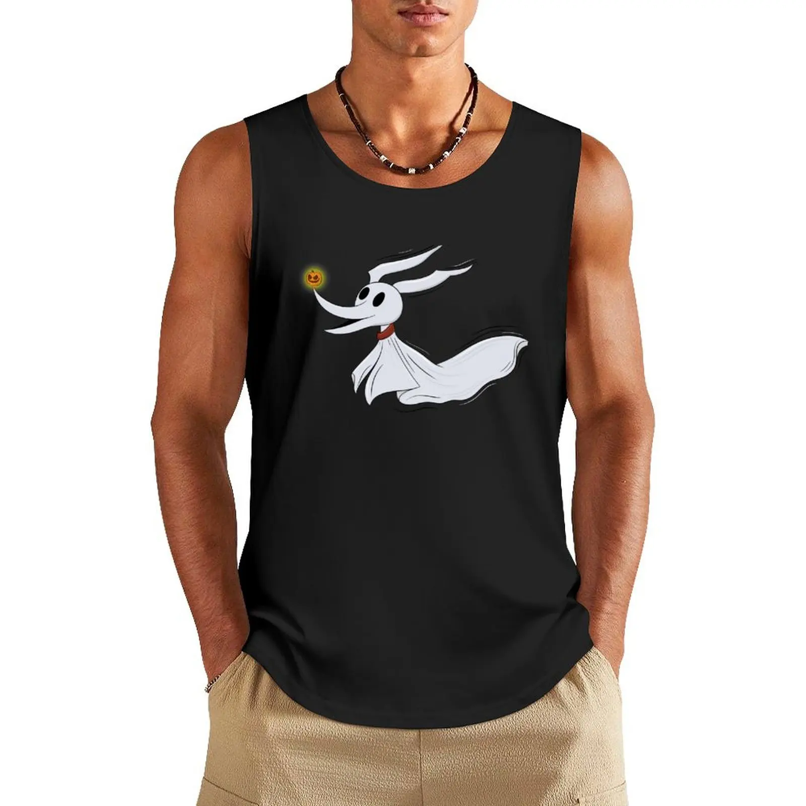 

Zero Ghost Tank Top Men's vest sports t-shirts for men clothes for men T-shirts men