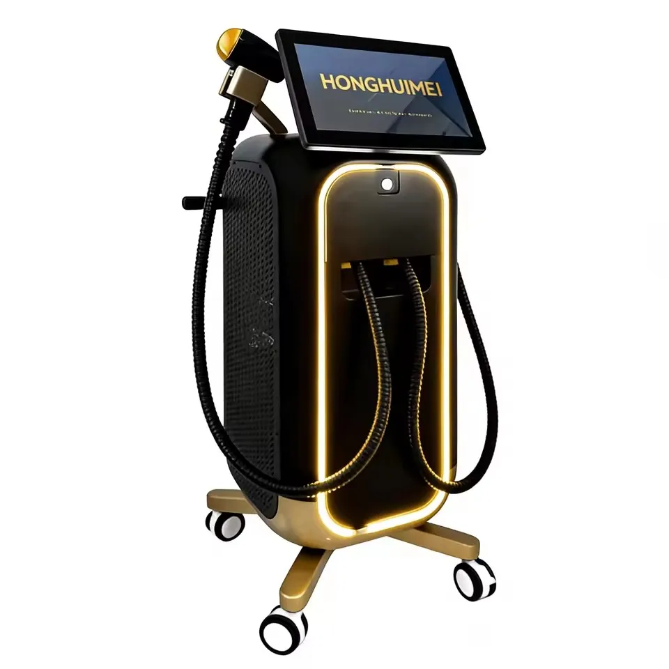 2026 Best Quality 2 IN 1Portable High Power Commercial 808 nm 755nm Diode Laser Machine for Hair Removal and Skin Rejuvenation