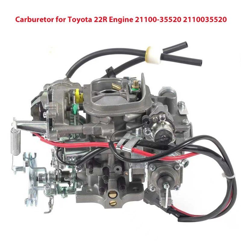 

2 BBL Carburetor For Toyota 22R Engine Pickup Cilica Hilux 4 Runner 1981-1988 Heavy Duty Carb Replacement 21100-35520 2110035520