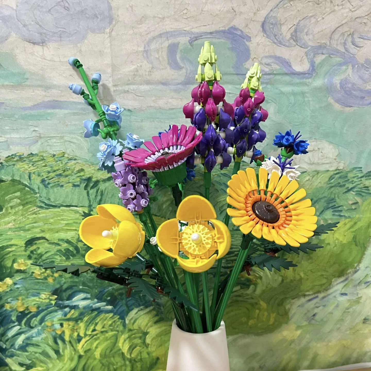 

10313 Hot Cristmas Day Floral decoration Flower Bouquet Architectural Decoration Set Rose Artificial Flower Plant Series