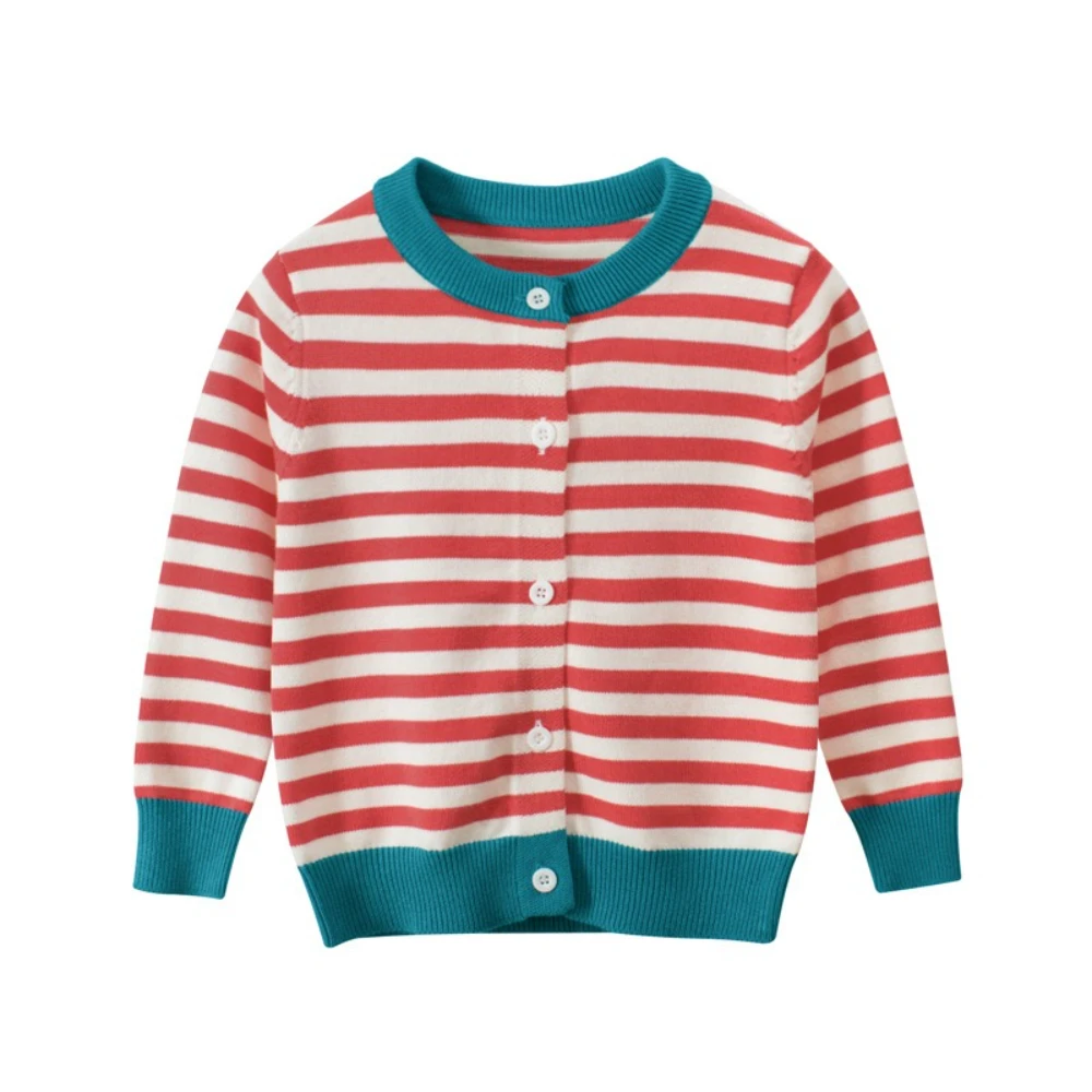 

Striped Kids Sweaters Boys Girls Cardigans Fall Winter Children's Clothes