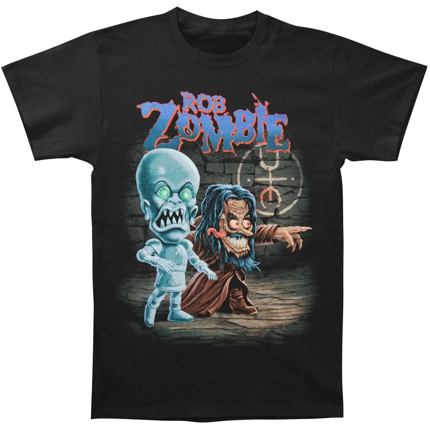 Men'S Rob Zombie Ufo 2017 Tour T Shirt Xx Large Black